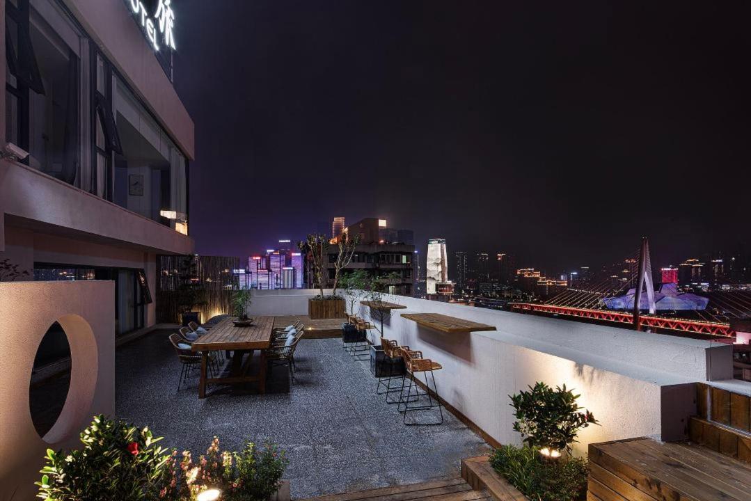 Walling Hotel - Chongqing Jiefangbei Hongyadong Экстерьер фото